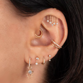 VERTIKALES HELIX-PIERCING-ACCESSOIRE