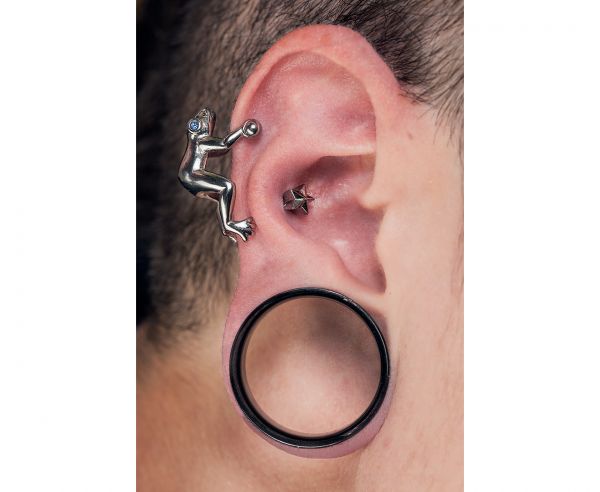 PIERCING HELIX CON ESTRELLA