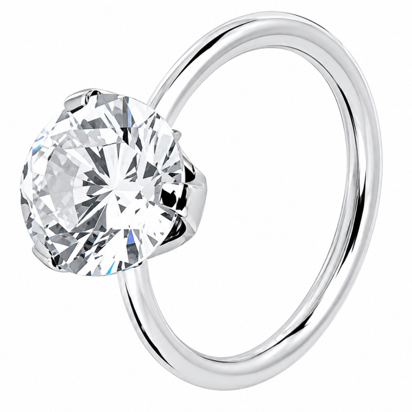 BAGUE AVEC CRISTAL
