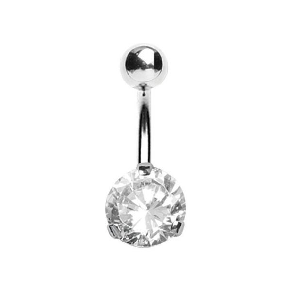 PIERCING OMBLIGO CON CRISTALES