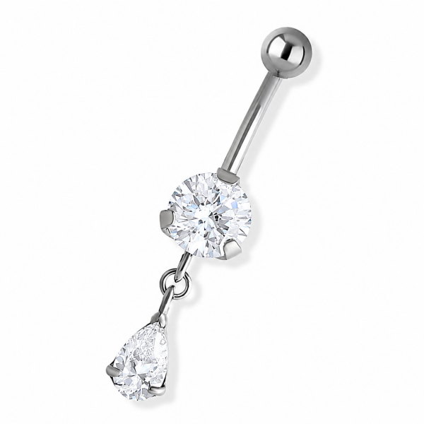 PIERCING OMBELICO CON GIOIELLO PENDENTE