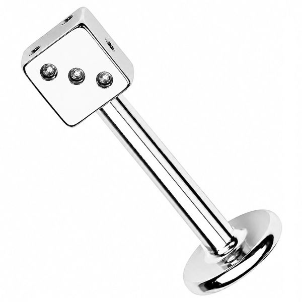 PIERCING PER IL LABBRO CON DADO