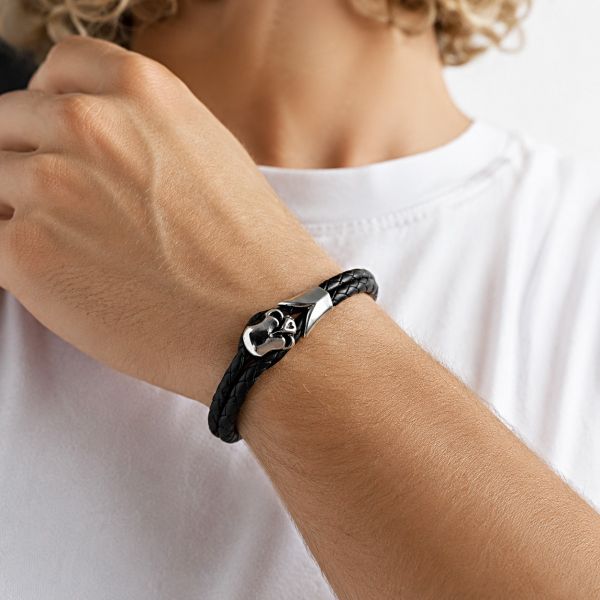 BRACCIALE DOPPIO CON TESCHIO