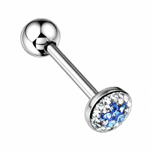 BARRE AVEC ÉTOILE DE CRISTAL