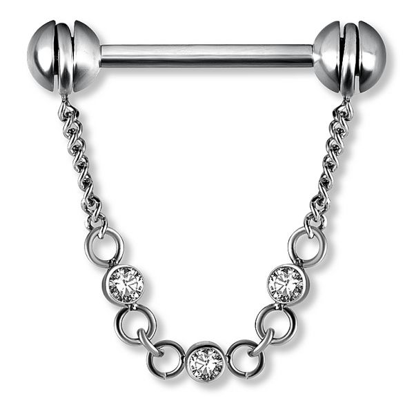 FREE ROTATING CHAIN BARBELL