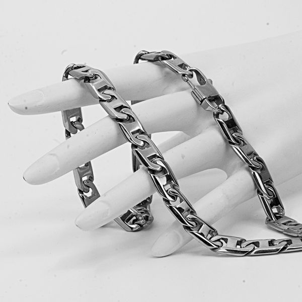 COLLIER À MAILLONS DE CHAÎNE BRILLANTS