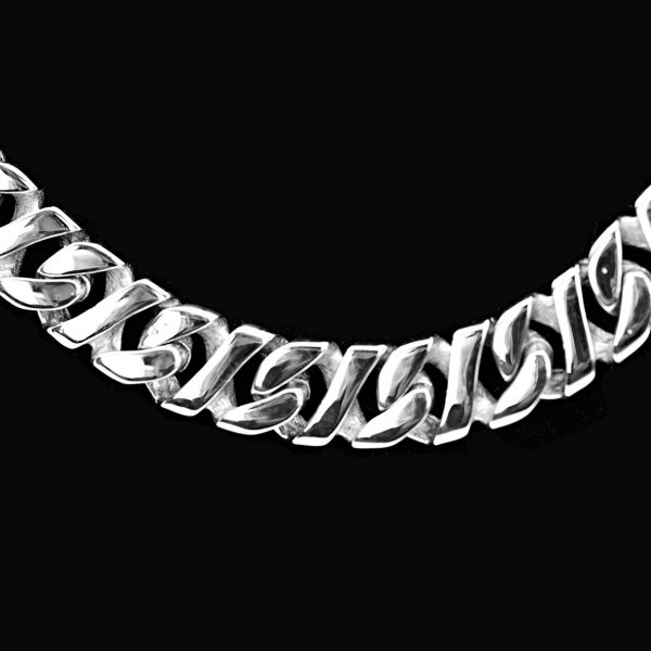 COLLIER À MAILLONS DE CHAÎNE