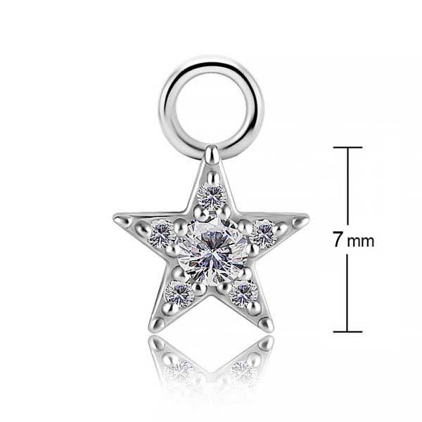 ANHÄNGER MIT KRISTALLSTERN