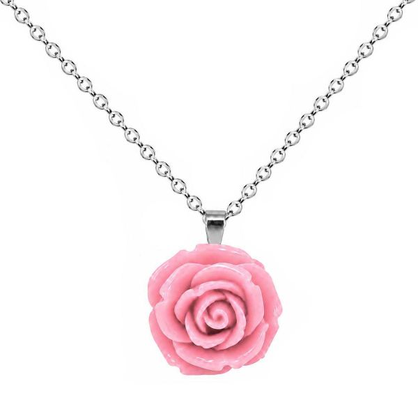 NECKLACE WITH ROSE