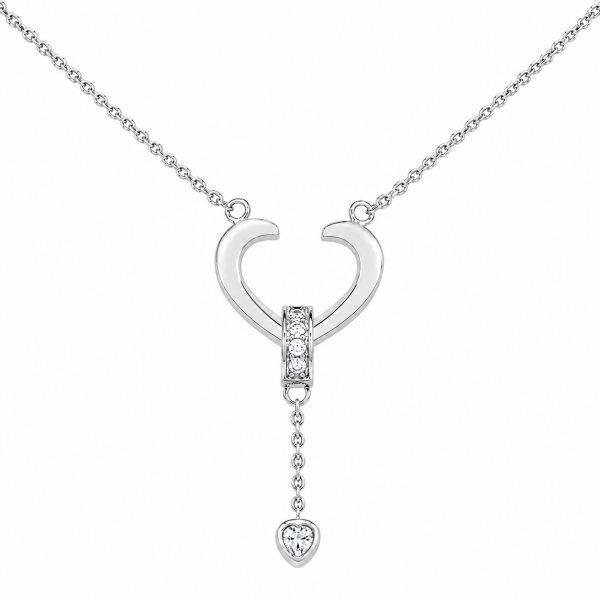 COLLAR CON CORAZÓN ABIERTO