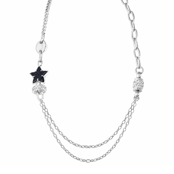 COLLAR CON ESTRELLA NEGRA