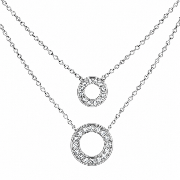 COLLANA CON DUE CERCHI