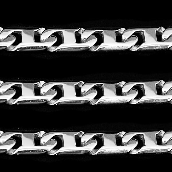 SHINY CHAIN LINK NECKLACE