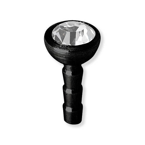 CRYSTAL WITH BLACK STEEL FOR BIOPLAST