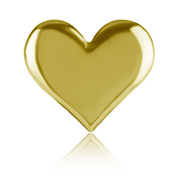 PIERCING IN ORO CON CUORICINO
