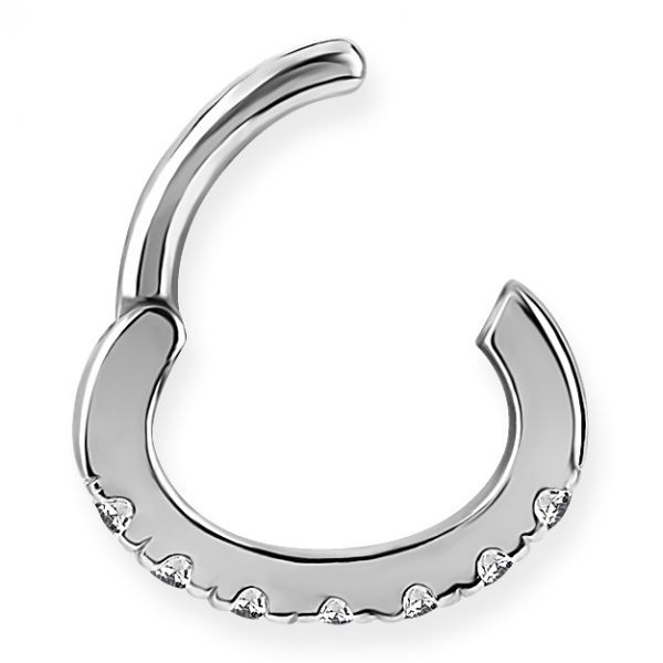 DAITH PIERCING CLICKER MIT PREMIUM KRISTALLE