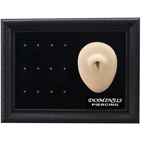 Counter display for navel piercing jewelry