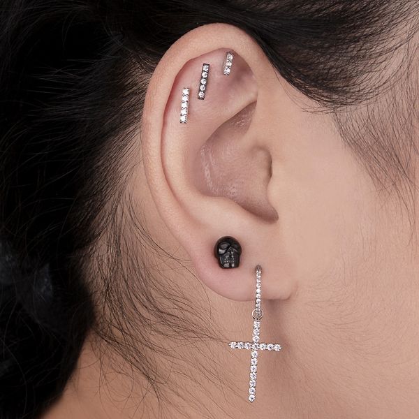CERCLE CLICKER POLI À MAIN AVEC CRISTAUX PREMIUM ZIRCONIA