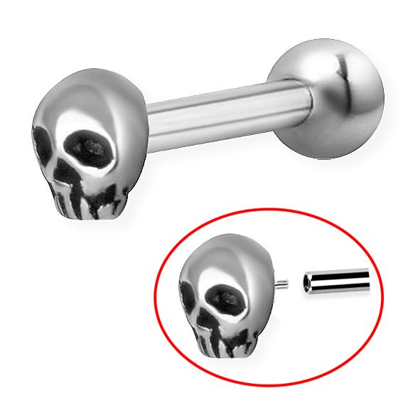 Skull outlet conch earring