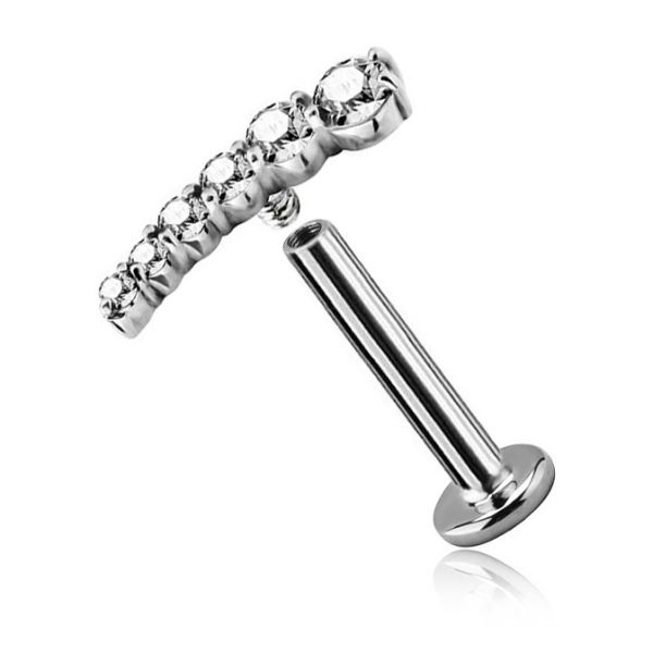 PIERCING WITH GRADED CRYSTALS