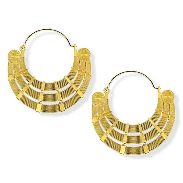 BRASS EARRINGS