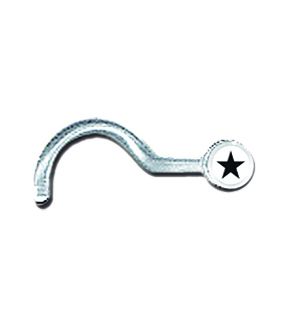 NOSE PIERCING WITH STAR