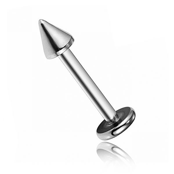 PIERCING LABBRO CON PUNTA