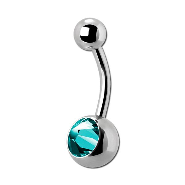 JEWELLED BELLY BUTTON PIERCING