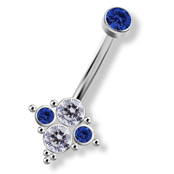 Piercing hotsell ombelico titanio
