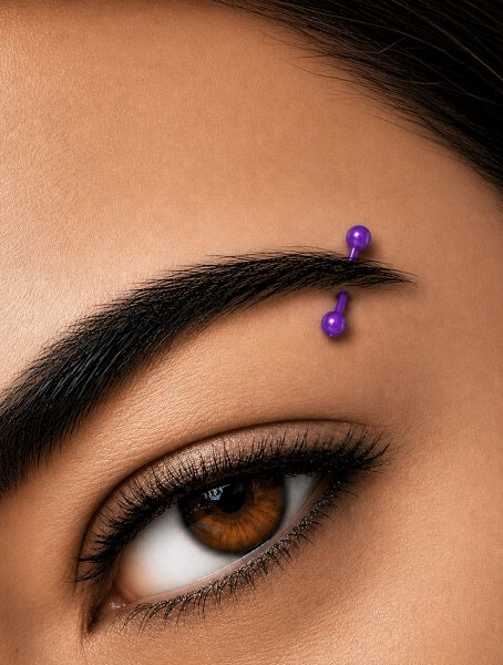 PIERCING SOPRACCIGLIO COLORATO