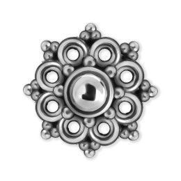 PIERCING-ERSATZ MIT TRIBAL-BLUME