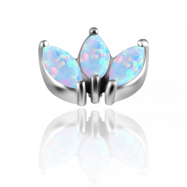 Opal piercing accessory