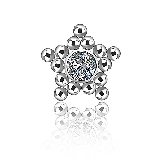 Accessorio piercing a forma di stella