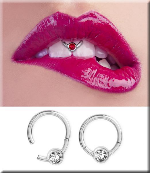 Smiley clicker ring deals