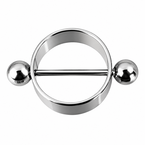 BRUSTWARZENPIERCING MIT KREISRING