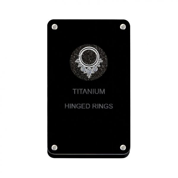 CERCHIO LUCIDATO A MANO CON 3 CRISTALLI E SFERE