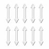 Barre Bianco 1,2 x 8 (cones 3 mm)