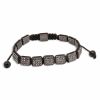 BRACELET WITH SQUARE CRYSTALS