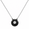 COLLAR CON DISCO NEGRO