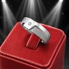 SEMI-SATIN SILVER RING