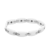 BRACCIALE CON CRISTALLI E CERAMICA