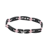 BRACCIALE CON CROCI IN CERAMICA