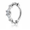 BIJOU CLICKER AVEC CRISTAUX EN CUBIC ZIRCONIA
