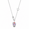 COLLAR CON CALAVERA Y IMPERDIBLE