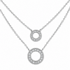 COLLANA CON DUE CERCHI