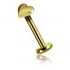 GOLD PIERCING WITH LITTLE HEART