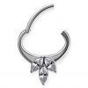 Steel daith piercing clicker online shop