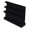 BLACK DISPLAY FOR NAVEL JEWELRY