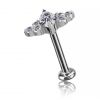 LABRET CON RICAMBIO IN PREMIUM ZIRCONIA
