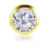 18k GOLD REPLACEMENT WITH DIAMOND